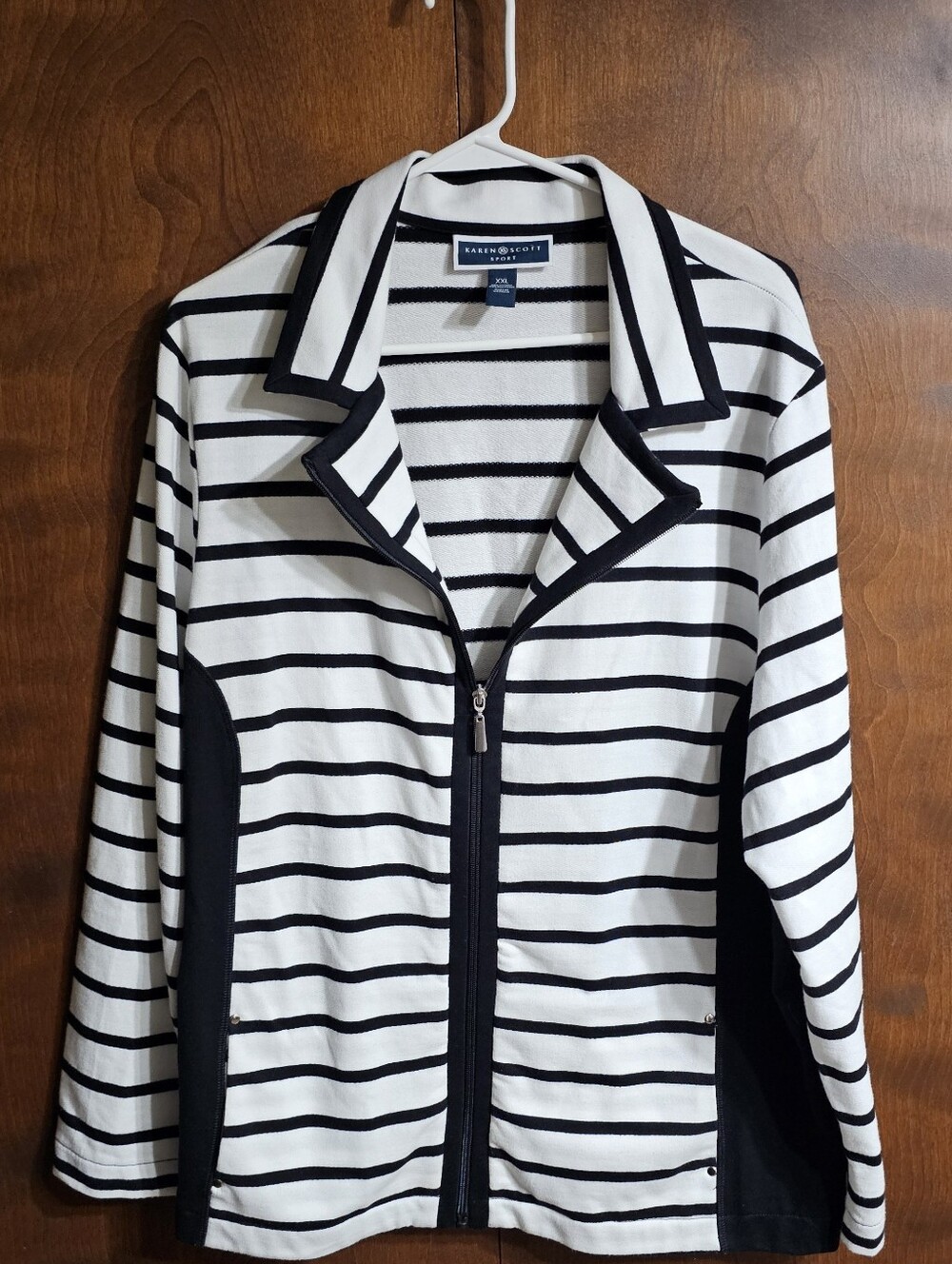 Karen Scott Sport Activewear Jacket Sz XXL